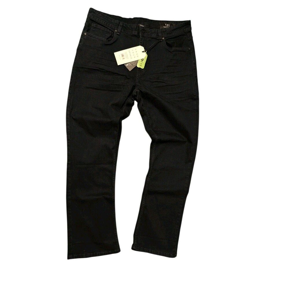 TPJ The Perfect Jean Mens 38x32 Bootcut Stretch F#%k Your Khakis NWT Dark Blue